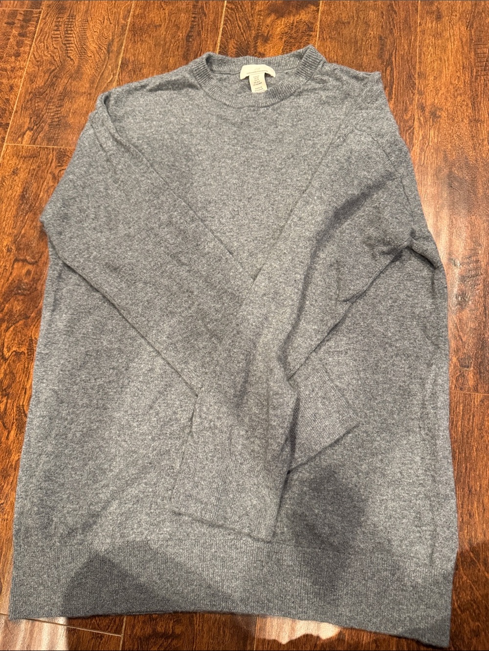 H&M Women's Gray Crewneck Sweater